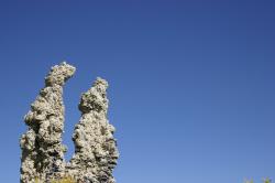 Tufa towers at Mono Lake. 