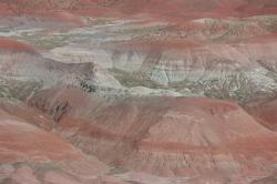 Painted Desert within the Petrified Forest National Park, Arizona.