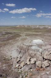 Painted Desert within the Petrified Forest National Park, Arizona. 