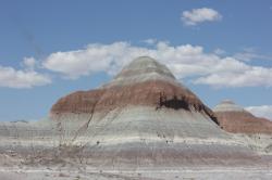 Painted Desert within the Petrified Forest National Park, Arizona. 