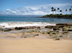 Kapalua Beach on Maui. 